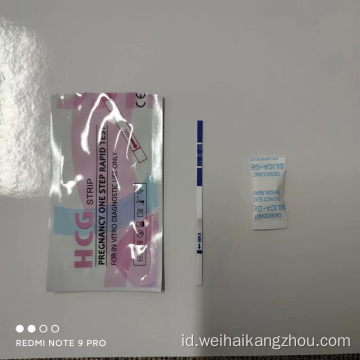 Satu langkah hcg tes kehamilan kit strip mandiri